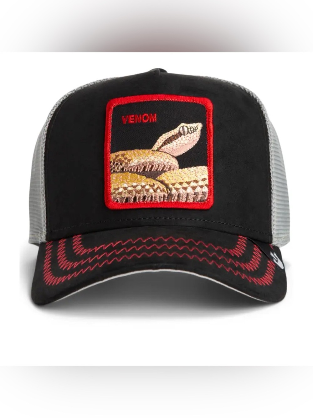 Goorin Bros. Issues Snake Patch Trucker Hat ~ NWT